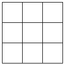 3 by 3 grid